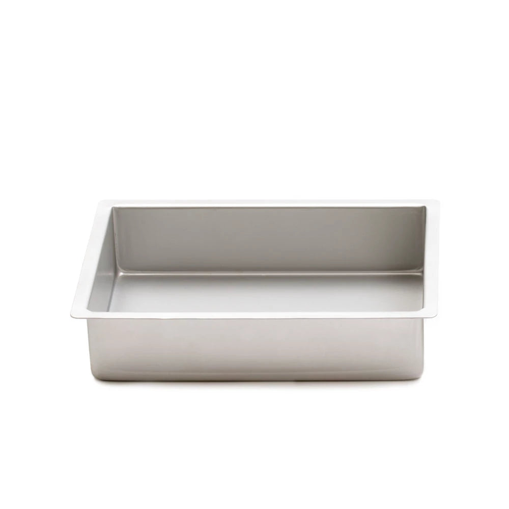 Decora Teglia Professionale Anodizzata Rettangolare - Altezza 7.5 cm