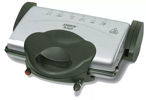 Johnson Bistecchiera Multigrill 1800 w Apertura 180° Piastra 20x30cm