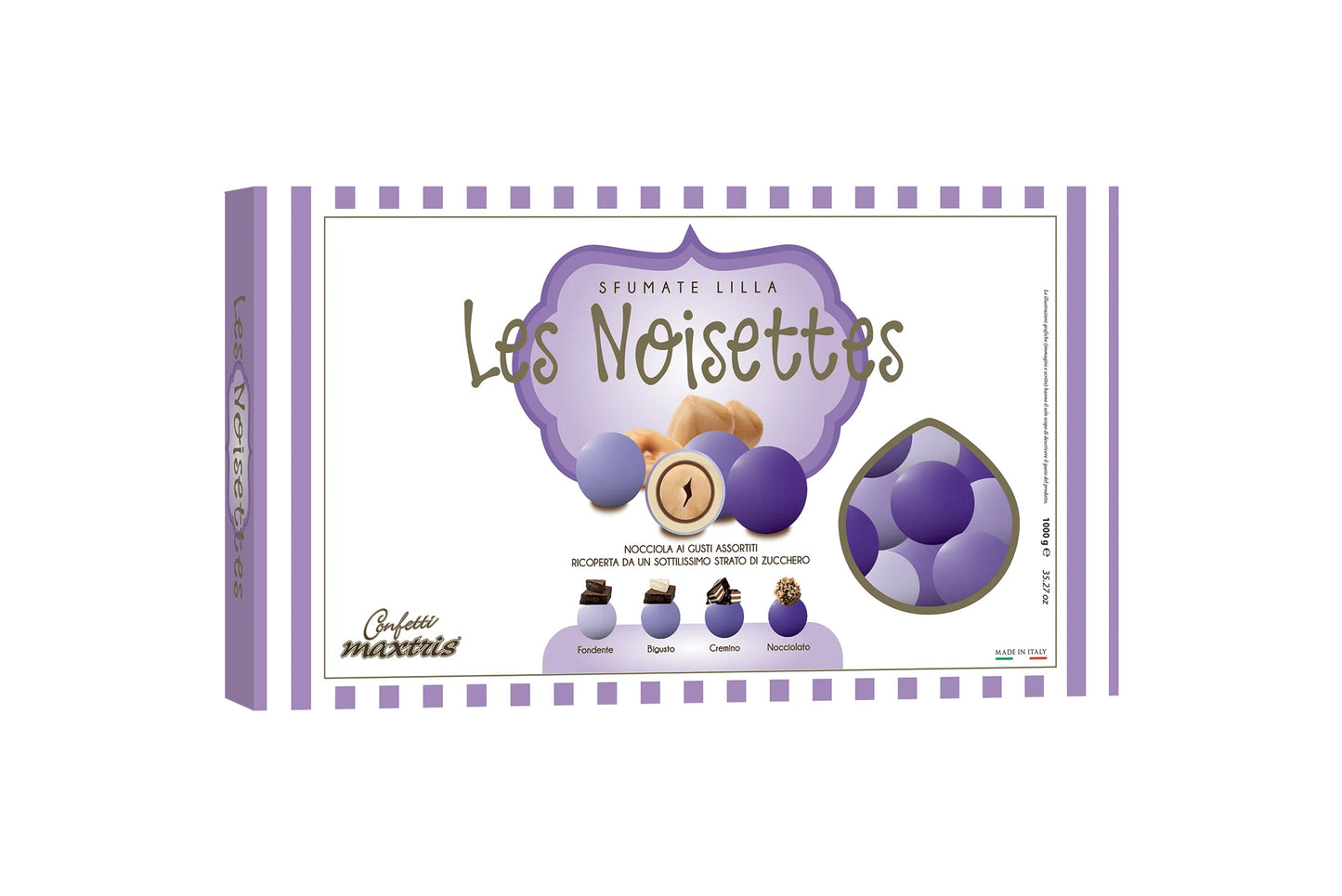 Maxtris - Confetti Les Noisettes Sfumate Lilla