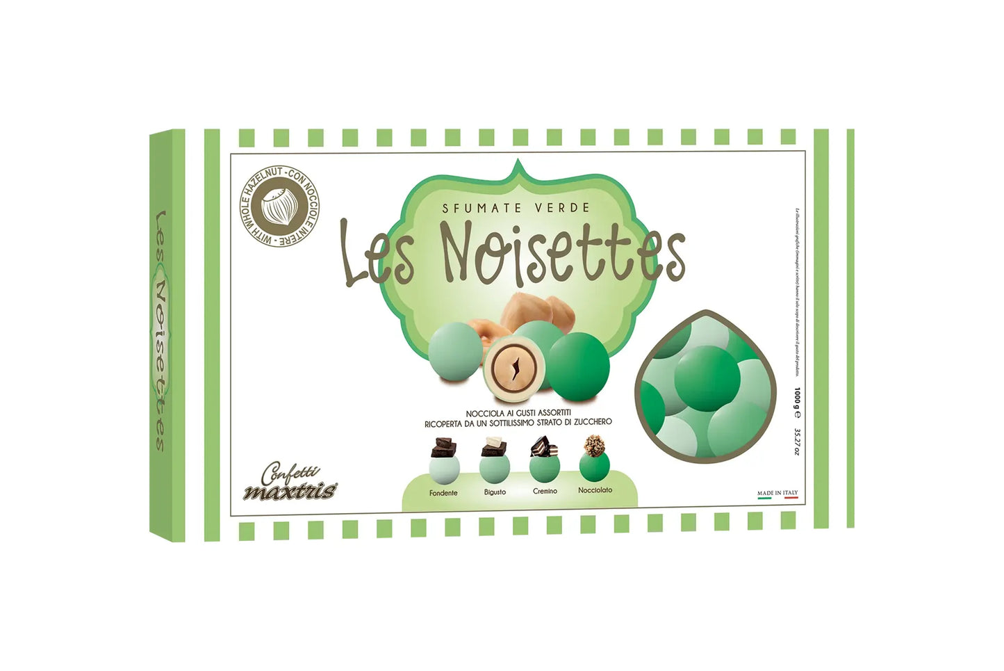 Maxtris - Confetti Les Noisettes Sfumate Verde