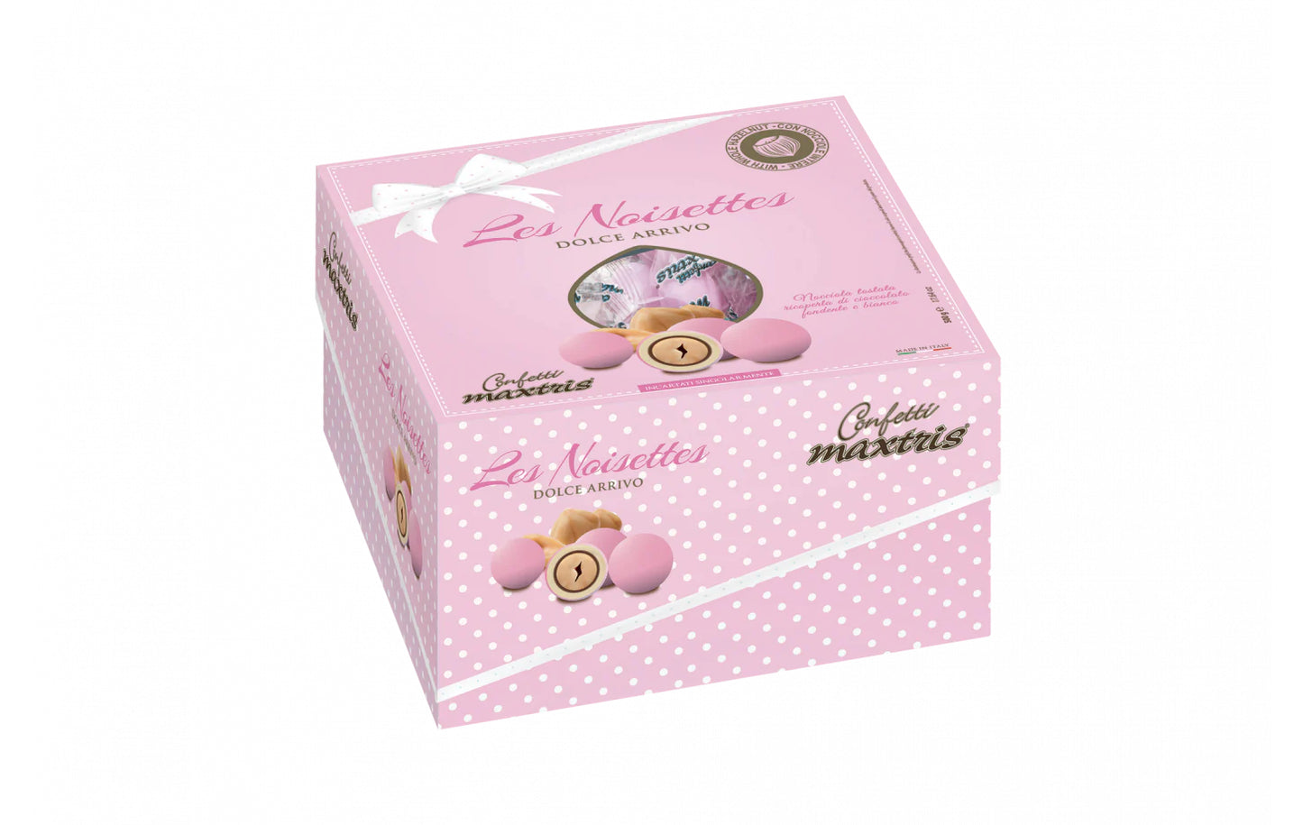 Maxtris - Vassoio Confetti Incartati Les Noisettes Rosa