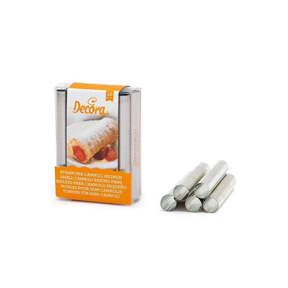 Decora - Stampi cannoli mignon