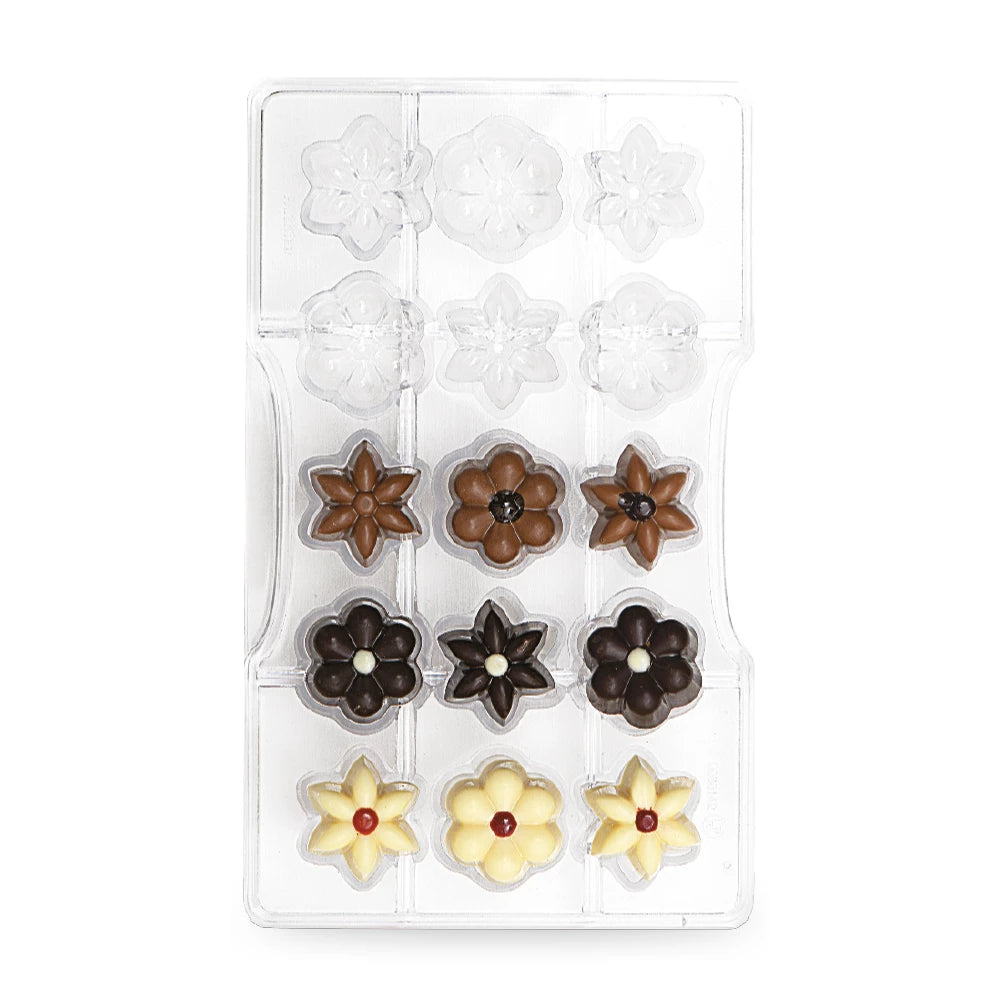 Decora - Stampo per cioccolatini a forma di fiori