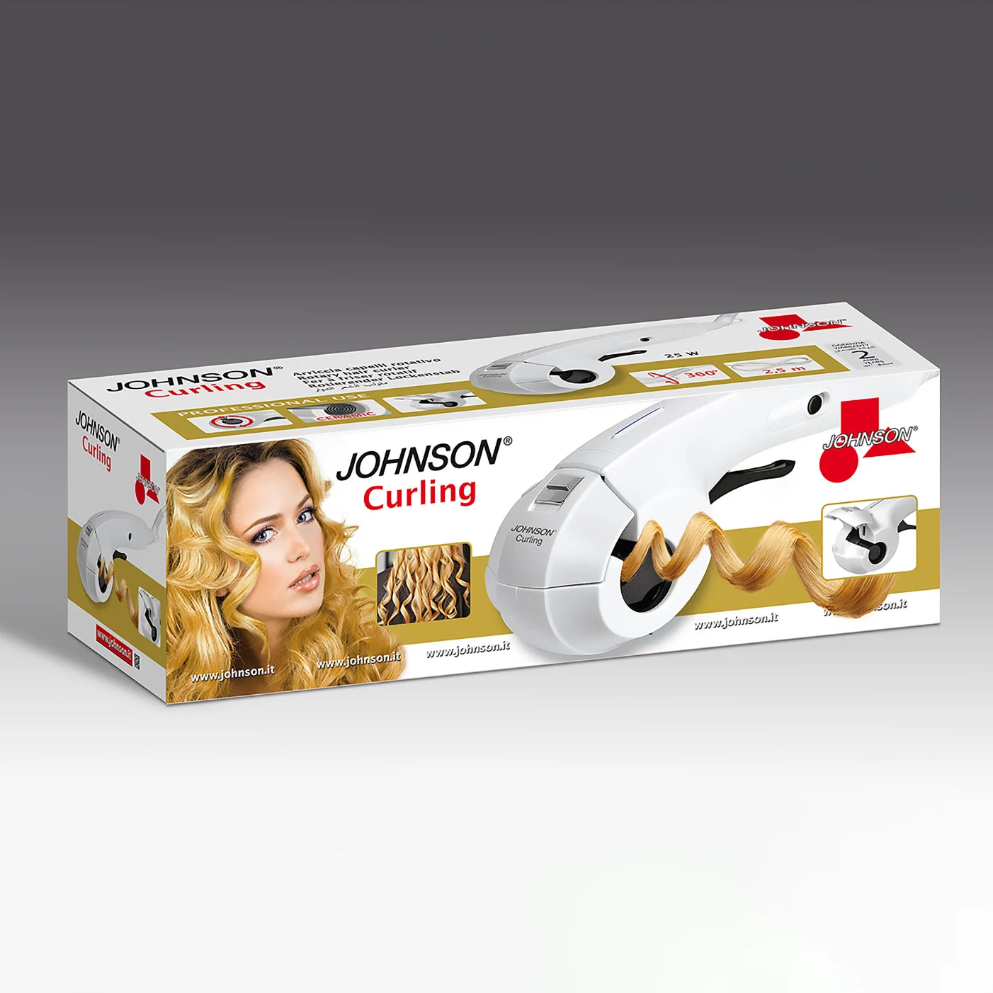 Johnson Curling - Arriccia capelli rotativo
