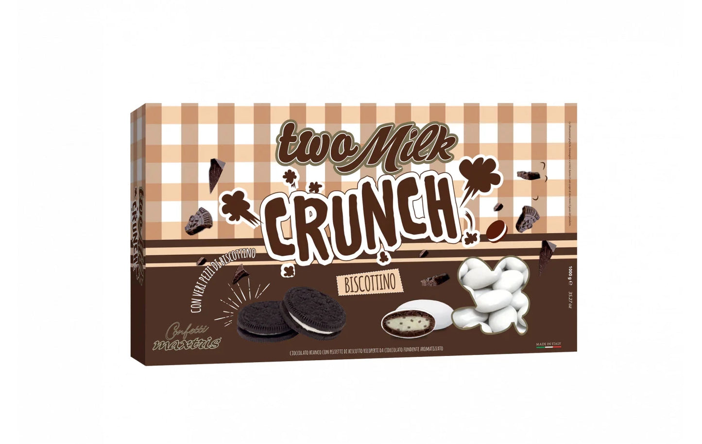 Maxtris - Confetti Two Milk Crunch Biscottino