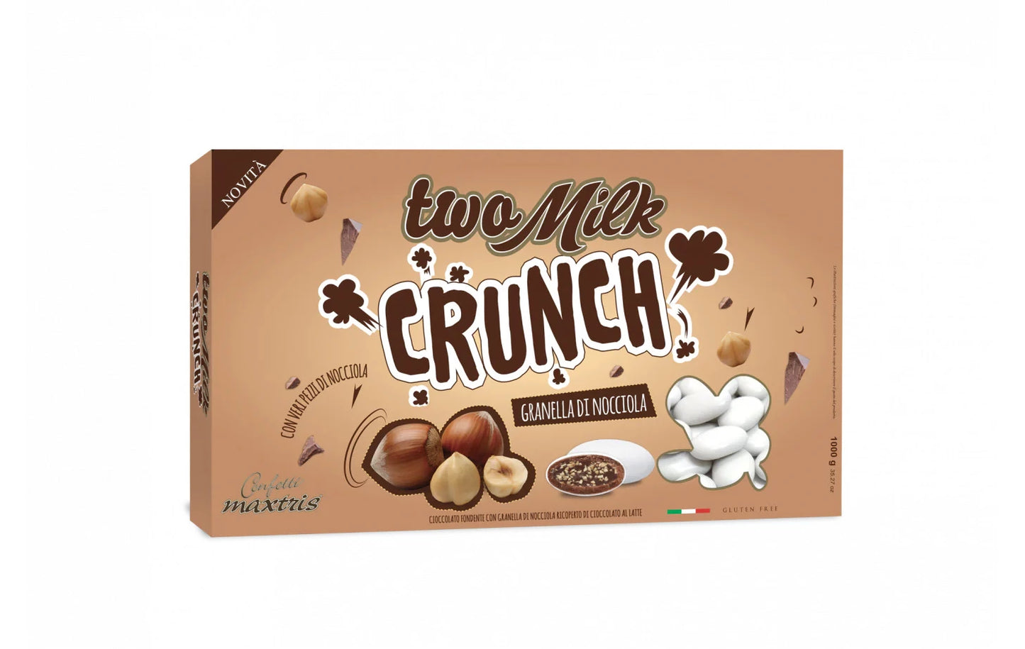 Maxtris - Confetti Two Milk Crunch Granella di Nocciola
