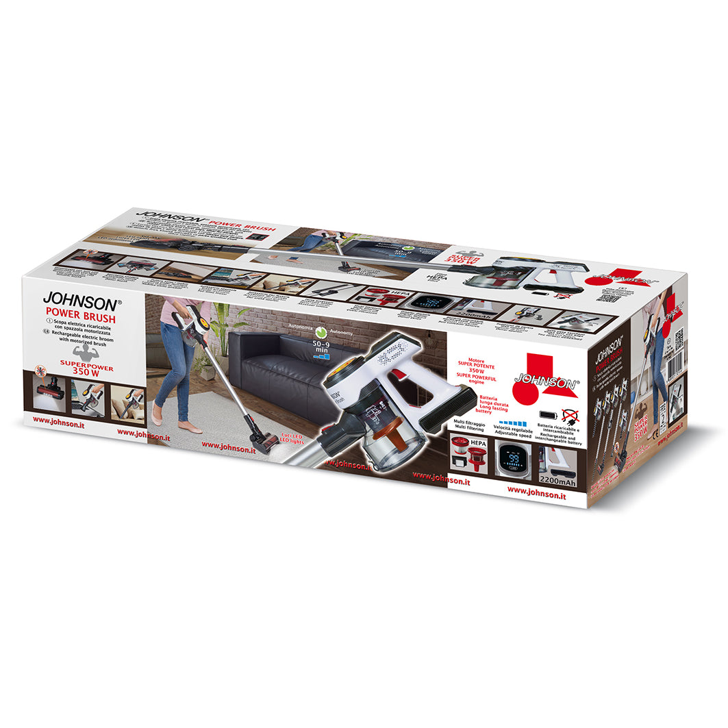 Johnson PowerBrush Scopa Elettrica 350 W