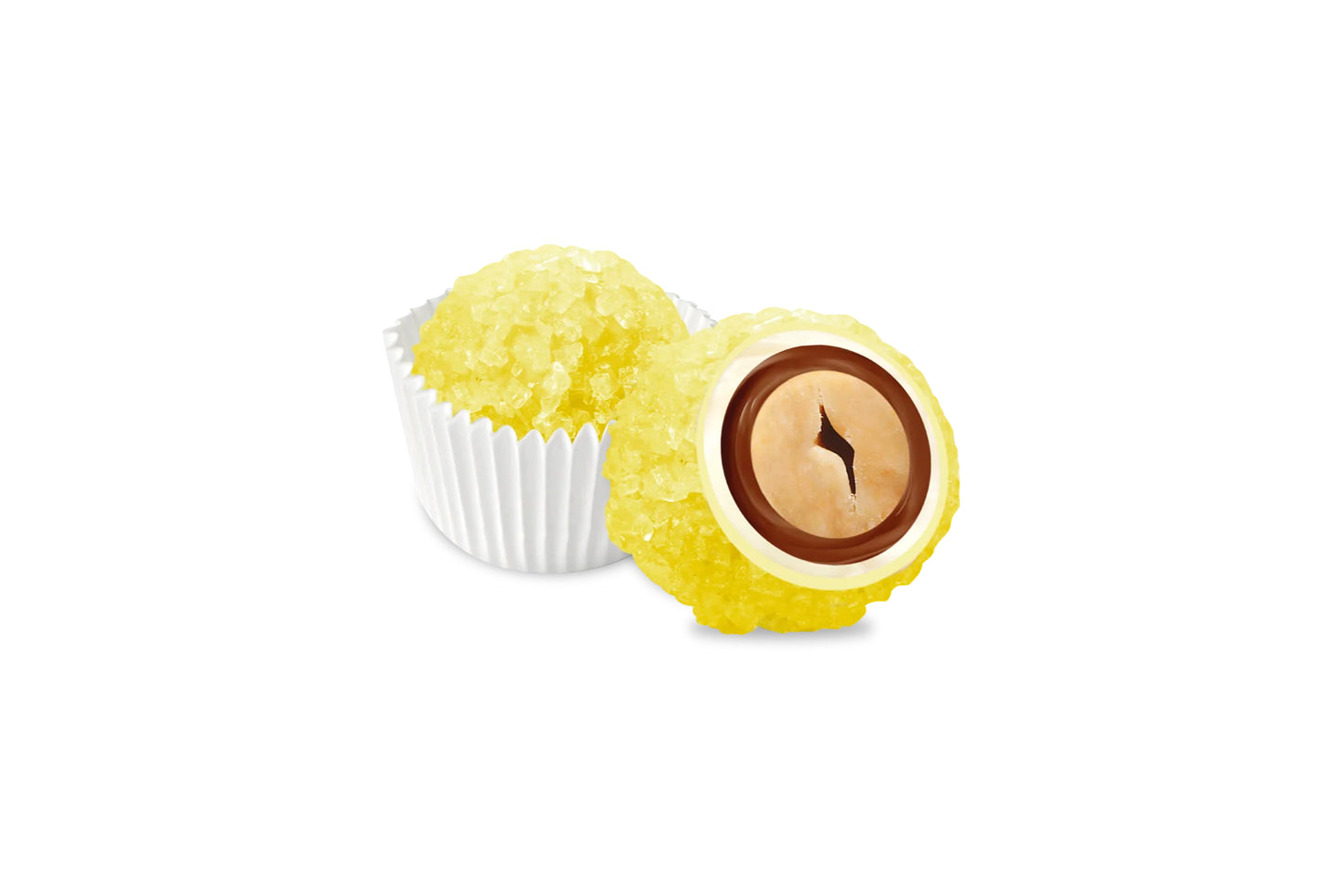 Maxtris - Vassoio Confetti DIAMOND Noisettes Giallo