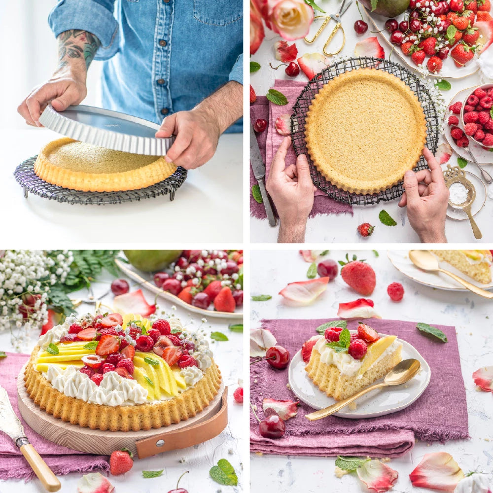 Decora Stampo Furbo per Crostata in Acciaio Antiaderente