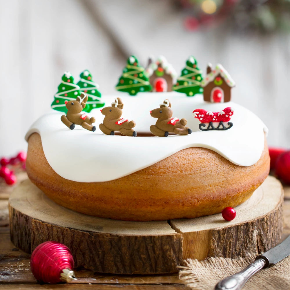 Decora Stampo Savarin Ciambella Ø 28 X 7.5 h cm Antiaderente
