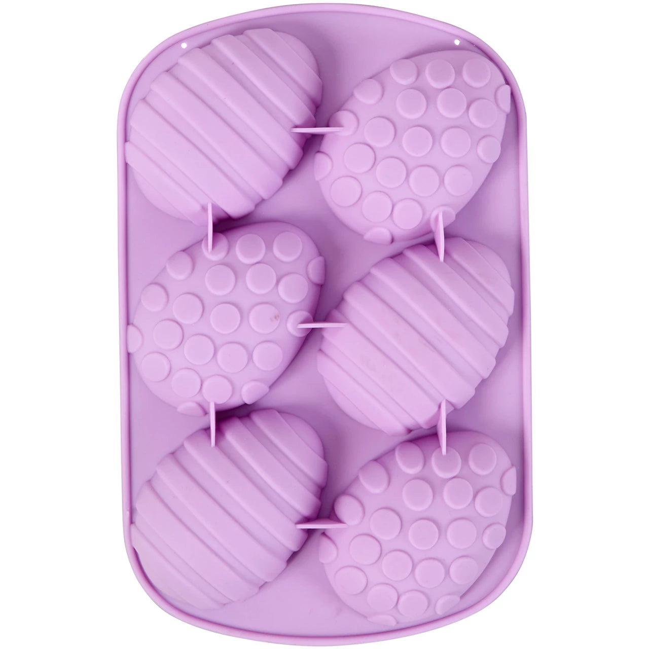 Wilton - Stampo in silicone a 6 cavità uova di Pasqua