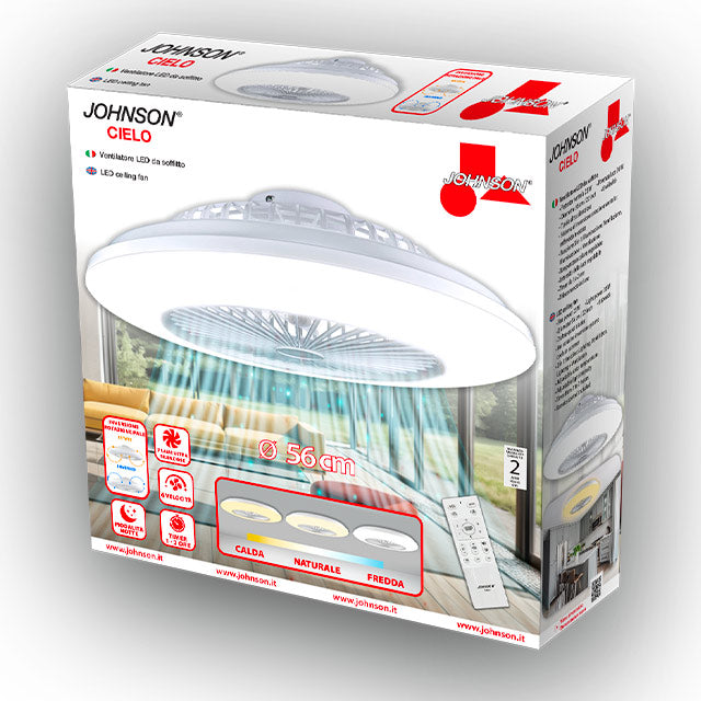 Johnson Cielo Ventilatore da Soffitto 6 Velocità