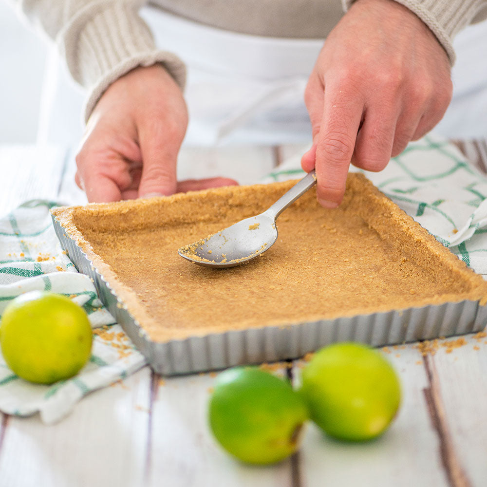 Decora - Stampo crostata con fondo mobile quadrato