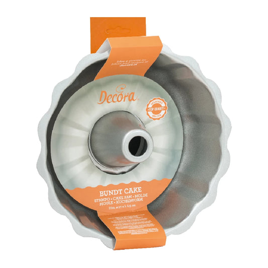 Decora Stampo Antiaderente Ciambellone Bundt Cake diametro 27 altezza 8.5 cm