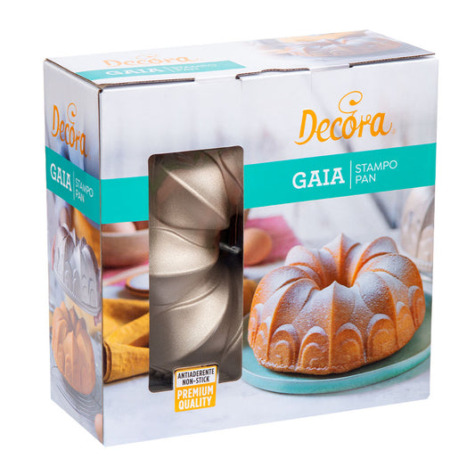 Decora Gaia Stampo Antiaderente Ø 24 X 10 h cm In Alluminio Pressofuso