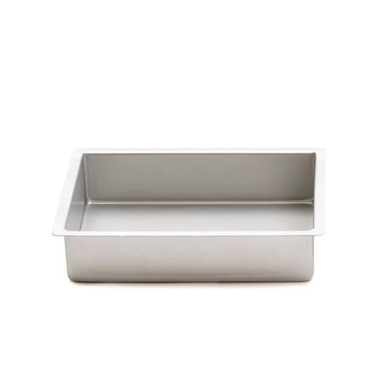 Decora Teglia Professionale Anodizzata Rettangolare - Altezza 7.5 cm