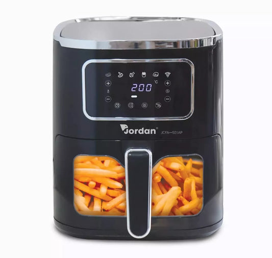 Friggitrice ad Aria Capacità 7,5 L Digitale LED Jordan JCFA-501APN 1600 W Nero