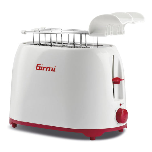 Girmi Tostapane 750 W Rosso Bianco