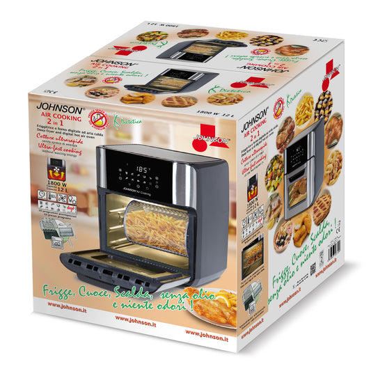 Johnson Friggitrice Aria Air Cooking 1800 W 12 L