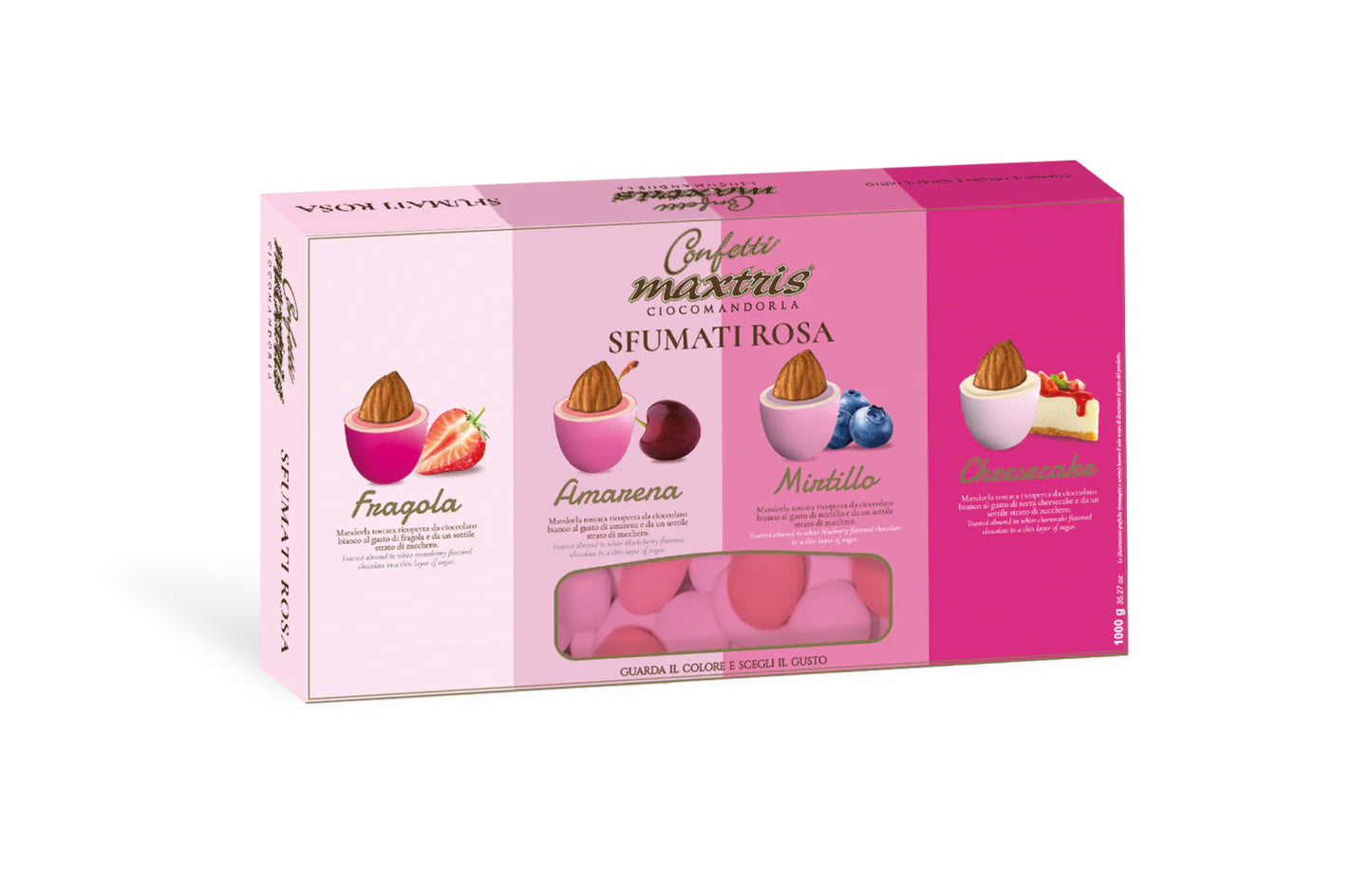 Maxtris - Confetti Sfumati Rosa