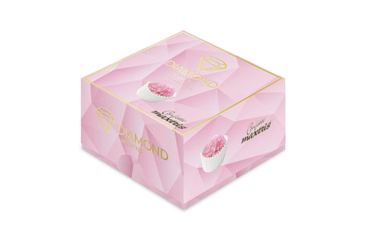 Maxtris - Vassoio Confetti DIAMOND Noisettes Rosa