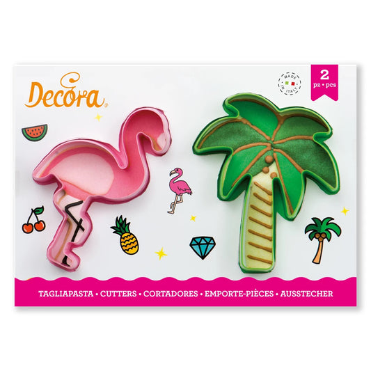 Decora - Tagliapasta fenicottero e palma