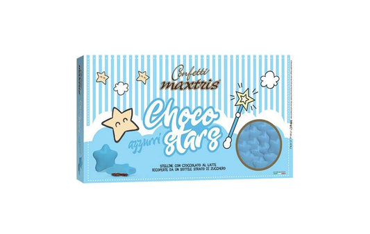 Maxtris - Confetti Choco Stars Azzurri