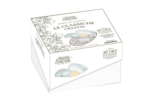 Maxtris - Vassoio Confetti Incartati Crystal Almond Bianco