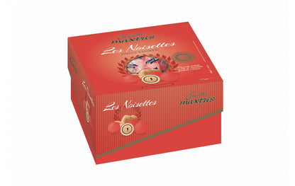 Maxtris - Vassoio Confetti Incartati Dolce Laurea Les Noisettes Rosso