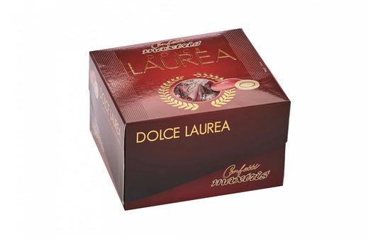 Maxtris - Vassoio Confetti Incartati Dolce Laurea Rosso