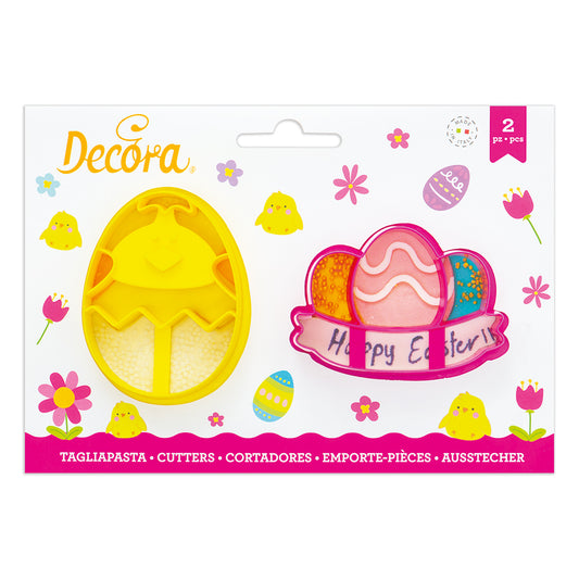 Decora - Tagliapasta pulcino e uova con festone
