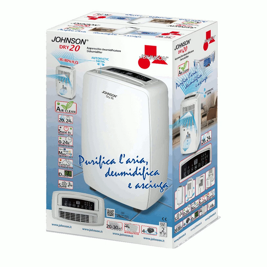 Johnson DRY20 Deumidificatore d'aria 390 W