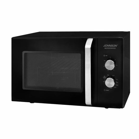 Johnson Forno A Microonde 30 da 20 L, Timer Piatto, Scongelamento e 5 Potenze, 1580 W