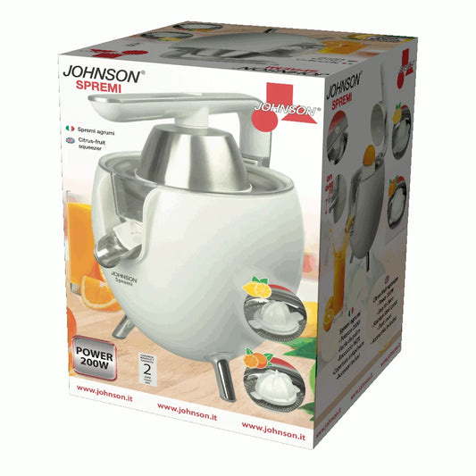 Johnson Spremi Agrumi Elettrico Con Due Coni 200 W