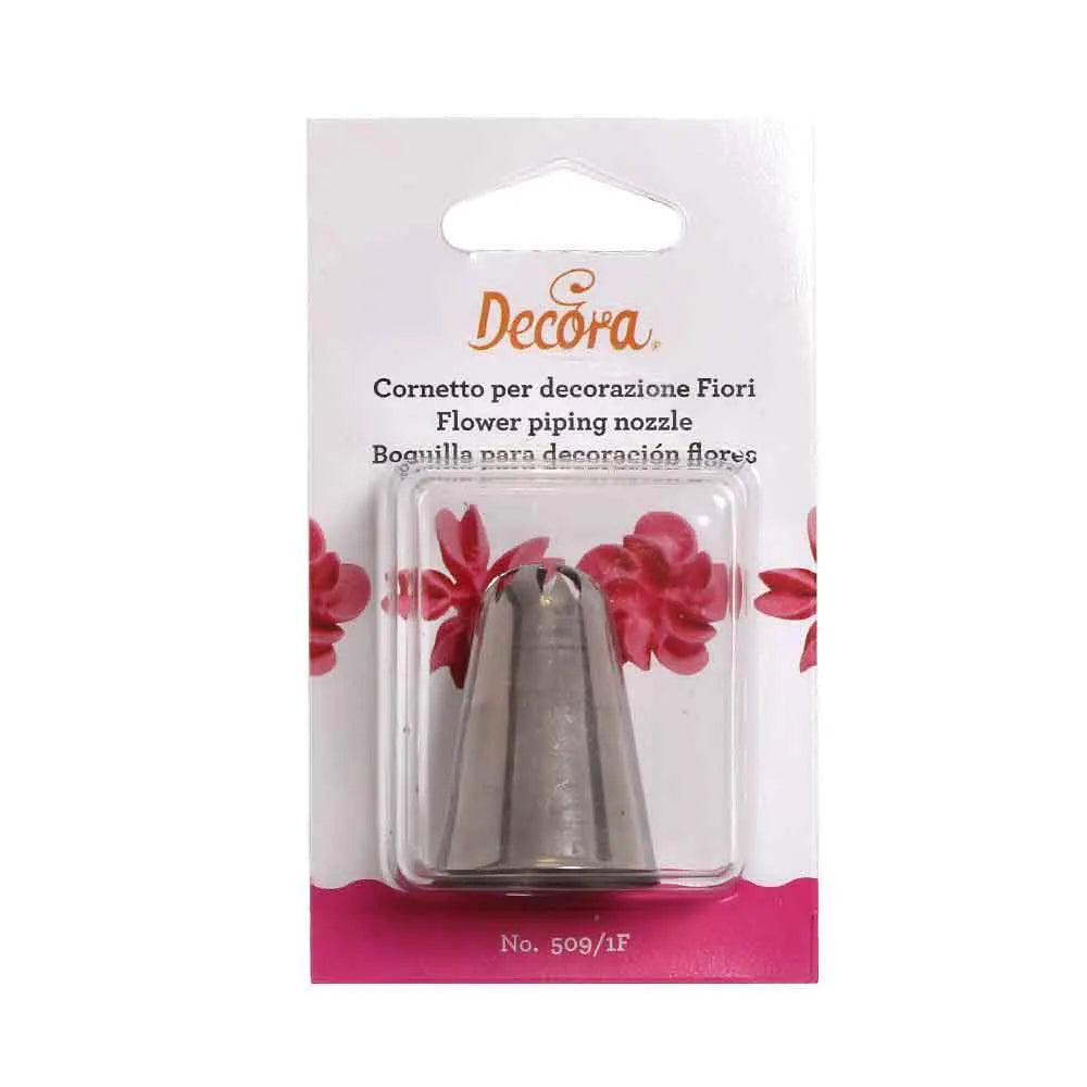 Decora - Beccuccio Cornetto Fiore Grande N° 509/1F