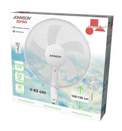 Johnson Zefiro Ventilatore a Colonna 45 W