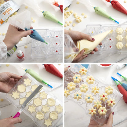 Decora - Stampo per cioccolatini a forma di fiori