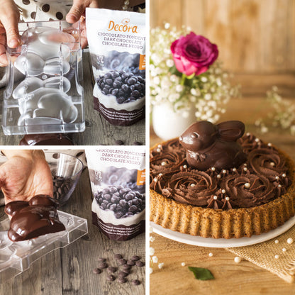 Decora - Stampo per cioccolato coniglietto