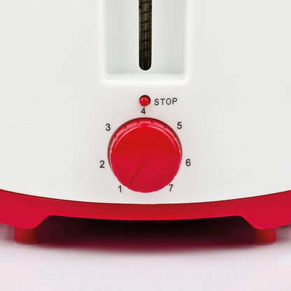 Girmi Tostapane 750 W Rosso Bianco